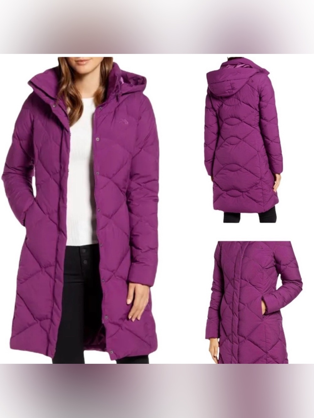 North Face Miss Metro Parka 💗💜